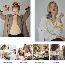 Load image into Gallery viewer, Scrunchies Hair Ties for Women Big Silk Satin Scrunchie Large Oversized Ligas Para el Cabello De Mujer Decorations Cute Jumbo Coth Ponytail Hair Scrunchy Giant Purple Hair Accessories Gift for Girls - Ivyu Beauty