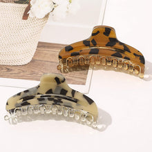 Load image into Gallery viewer, Ivyu Hair Claw Clips For Women - Banana Jaw Tortoise Clips for Girls Leopard Cheetah Print - Ivyu Beauty