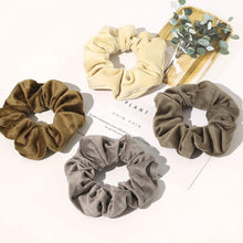 Load image into Gallery viewer, Ivyu Scrunchies Hair Ties for Girls (Brown Series) - Ivyu Beauty
