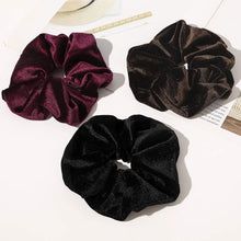 Load image into Gallery viewer, Ivyu Scrunchies Hair Ties Accessories for Girls Women's Hair Big Velvet Cute Scrunchy - Ivyu Beauty