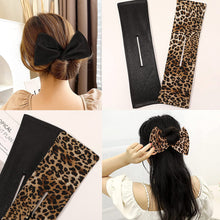 Load image into Gallery viewer, Ivyu Deft Bun Maker for Hair - Black Bow Scrunchies Chignon Maker - Ivyu Beauty