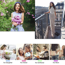 Load image into Gallery viewer, Ivyu Headbands for Women Girls Head Bands - Diademas Para Mujer De Moda Rhinestone Purple - Ivyu Beauty