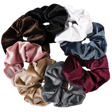 Load image into Gallery viewer, Ivyu Scrunchies Hair Ties Accessories for Girls Women's Hair Big Velvet Cute Scrunchy - Ivyu Beauty