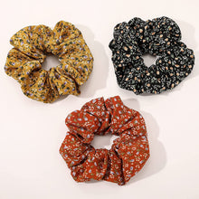 Load image into Gallery viewer, Scrunchies Hair Ties Flower Scrunchy for Women Girls Cute Hairties for Thick Curl Hair No Crease Hair Accessories Soft Ropes Ponytail Holder No Hurt Your Hair - Ivyu Beauty