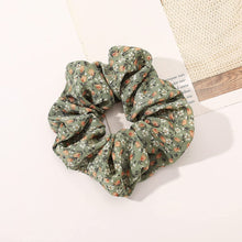 Load image into Gallery viewer, Scrunchies Hair Ties Flower Scrunchy for Women Girls Cute Hairties for Thick Curl Hair No Crease Hair Accessories Soft Ropes Ponytail Holder No Hurt Your Hair - Ivyu Beauty