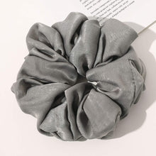 Load image into Gallery viewer, Scrunchies Hair Ties for Women - Big Silk Satin Scrunchie Exra Large Jumbo Gaint Oversized Cute Scrunchy for Curl Thick Hair Ligas Para el Cabello De Mujer Decorations Hair Accessories Gift for Girls - Ivyu Beauty