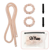 将图片加载到图库查看器，IVYU Extre Long Flannelette Heatless Hair Curler Set - Heatless Curls Overnight, Hair Rollers for Soft Curls &amp; Frizz-Free Styling, No Heat Curlers To Sleep in, Jumbo Curling Rod Headband - Ivyu Beauty
