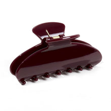 将图片加载到图库查看器，Luxury Hair Claw Clip for Women, Premium PC Material for Long-Term Use, 4.1 Inch Big Strong Hold No Slip Hair Clips for Thick or Thin Hair, Includes 2 Black Satin Scrunchies
