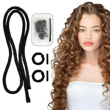 Load image into Gallery viewer, IVYU Extre Long Satin Heatless Hair Curler Set - Heatless Curls Overnight, Hair Rollers for Soft Curls &amp; Frizz-Free Styling, No Heat Curlers To Sleep in, Jumbo Curling Rod Headband - Ivyu Beauty
