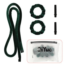 将图片加载到图库查看器，IVYU Extre Long Flannelette Heatless Hair Curler Set - Heatless Curls Overnight, Hair Rollers for Soft Curls &amp; Frizz-Free Styling, No Heat Curlers To Sleep in, Jumbo Curling Rod Headband - Ivyu Beauty
