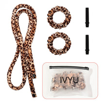 将图片加载到图库查看器，IVYU Extre Long Flannelette Heatless Hair Curler Set - Heatless Curls Overnight, Hair Rollers for Soft Curls &amp; Frizz-Free Styling, No Heat Curlers To Sleep in, Jumbo Curling Rod Headband - Ivyu Beauty
