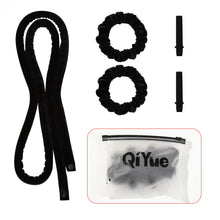 将图片加载到图库查看器，IVYU Extre Long Flannelette Heatless Hair Curler Set - Heatless Curls Overnight, Hair Rollers for Soft Curls &amp; Frizz-Free Styling, No Heat Curlers To Sleep in, Jumbo Curling Rod Headband - Ivyu Beauty
