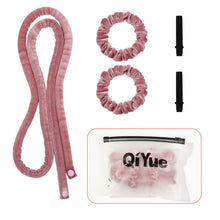 将图片加载到图库查看器，IVYU Extre Long Flannelette Heatless Hair Curler Set - Heatless Curls Overnight, Hair Rollers for Soft Curls &amp; Frizz-Free Styling, No Heat Curlers To Sleep in, Jumbo Curling Rod Headband - Ivyu Beauty
