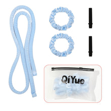 将图片加载到图库查看器，IVYU Extre Long Flannelette Heatless Hair Curler Set - Heatless Curls Overnight, Hair Rollers for Soft Curls &amp; Frizz-Free Styling, No Heat Curlers To Sleep in, Jumbo Curling Rod Headband - Ivyu Beauty
