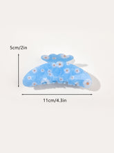 将图片加载到图库查看器，IVYU Hair Claw Clips for Women -Vintage Floral Nonslip Claw Hair Clips Accessories for Girls Fashion Strong Hold Hair clips for Thick Long Curly Jaw Clips floral print Series - Ivyu Beauty
