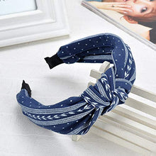 将图片加载到图库查看器，Headbands Women Hair Head Bands - Accessories Cute Boho Beauty Fashion Hairbands Girls Cross Vintage Head Hair Bands Knotted Wide Band For Workout GYM Yoga Running 6 pcs - Ivyu Beauty
