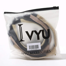 将图片加载到图库查看器，Ivyu Headbands Women Hair Head Bands - Ivyu Knotted Turban Cute 4 Headbands Straw Boho Twist Hair bands for Women’s hair Wide Thick Top Knot Hairbands For Girls Beauty Product Beech Accessories - Ivyu Beauty
