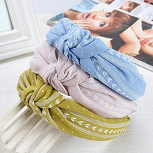 将图片加载到图库查看器，Headbands Women Hair Head Bands - Accessories Cute Boho Beauty Fashion Hairbands Girls Cross Vintage Head Hair Bands Knotted Wide Band For Workout GYM Yoga Running 6 pcs - Ivyu Beauty
