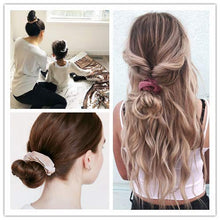 将图片加载到图库查看器，Velvet Scrunchies Hair Ties Women - Ivyu16 Pack Cute Big Scrunchy Vsco Girl Stuff Scrunchie Holder Gift for Women Hair Ties Elastic Bands - Ivyu Beauty
