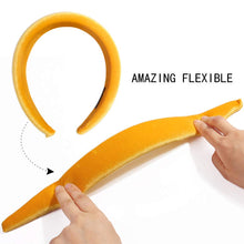 将图片加载到图库查看器，Headbands Women Hair Head Bands - 6 Pcs Diademas Para Mujer De Moda Accessories Velvet Padded Head Bands Cute Beauty Fashion Hairbands Girls Vintage Thick Hair Bands - Ivyu Beauty

