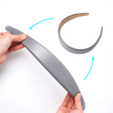 将图片加载到图库查看器，Headbands Women Hair Head Bands - 3 Wide Leather Headband Fashion Cute Hairbands Hair Accessories for Girls and Women Headbands Made of Soft PU - Ivyu Beauty
