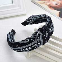将图片加载到图库查看器，Headbands Women Hair Head Bands - Accessories Cute Boho Beauty Fashion Hairbands Girls Cross Vintage Head Hair Bands Knotted Wide Band For Workout GYM Yoga Running 6 pcs - Ivyu Beauty
