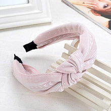 将图片加载到图库查看器，Headbands Women Hair Head Bands - Accessories Cute Boho Beauty Fashion Hairbands Girls Cross Vintage Head Hair Bands Knotted Wide Band For Workout GYM Yoga Running 6 pcs - Ivyu Beauty
