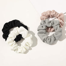 Load image into Gallery viewer, Scrunchies Hair Ties Scrunchy for Women Girls Cute Hairties for Thick Curl Hair No Crease Hair Accessories Soft Ropes Ponytail Holder No Hurt Your Hair - Ivyu Beauty
