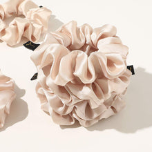 将图片加载到图库查看器，Ivyu Pink Scrunchy for Girls Women Thick Hair Cute Hairties
