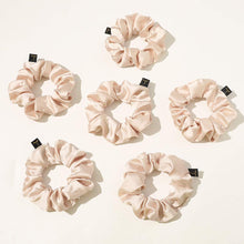 将图片加载到图库查看器，Ivyu Pink Scrunchy for Girls Women Thick Hair Cute Hairties
