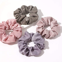 Load image into Gallery viewer, Scrunchies Hair Ties Silk Satin Scrunchy for Women Thick Hair Ivyu Big Scrunchy For Thick Curl Hair No Crease Hair Accessories Soft Ropes Ponytail Holder No Hurt Your Hair Bands Soft Elastic - Ivyu Beauty

