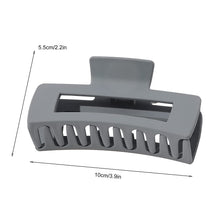 将图片加载到图库查看器，Ivyu Large Plastic Matte Jumbo Nonslip Claw Hair Clips
