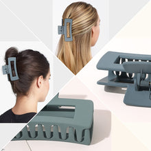 将图片加载到图库查看器，Ivyu Large Plastic Matte Jumbo Nonslip Claw Hair Clips
