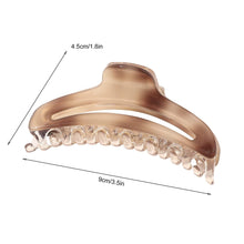 将图片加载到图库查看器，Ivyu Hair Claw Clips For Women - Tortoise Banana Jaw Clips for Girls Leopard Cheetah Print Accessories - Ivyu Beauty
