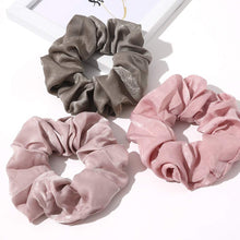 Load image into Gallery viewer, Scrunchies Hair Ties Silk Satin Scrunchy for Women Thick Hair Ivyu Big Scrunchy For Thick Curl Hair No Crease Hair Accessories Soft Ropes Ponytail Holder No Hurt Your Hair Bands Soft Elastic - Ivyu Beauty
