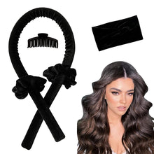 Load image into Gallery viewer, Hair Curlers Rollers Heatless Curling Rod Headband For Long Hair Curls No Heat Curling Ribbon Hair Roller Kit Bow Tools You Can Sleep In Soft Foam Curling Rods Overnight For Women - Ivyu Beauty
