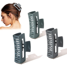 将图片加载到图库查看器，Ivyu Large Plastic Matte Jumbo Nonslip Claw Hair Clips
