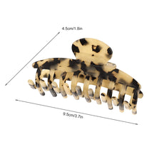 将图片加载到图库查看器，Ivyu Hair Claw Clips For Women - Banana Jaw Clips for Girls Leopard Cheetah Tortoise - Ivyu Beauty
