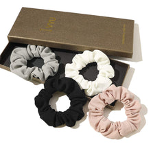 Load image into Gallery viewer, Scrunchies Hair Ties Scrunchy for Women Girls Cute Hairties for Thick Curl Hair No Crease Hair Accessories Soft Ropes Ponytail Holder No Hurt Your Hair - Ivyu Beauty
