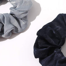 Load image into Gallery viewer, Silk Satin Scrunchies Women Hair Ties - Ivyu Big Scrunchy Ponytail Holder No Crease Hair Bands Soft Elastic No Hurt Your Hair for Vsco Girl Women Blue - Ivyu Beauty
