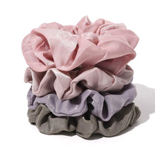 Load image into Gallery viewer, Scrunchies Hair Ties Silk Satin Scrunchy for Women Thick Hair Ivyu Big Scrunchy For Thick Curl Hair No Crease Hair Accessories Soft Ropes Ponytail Holder No Hurt Your Hair Bands Soft Elastic - Ivyu Beauty
