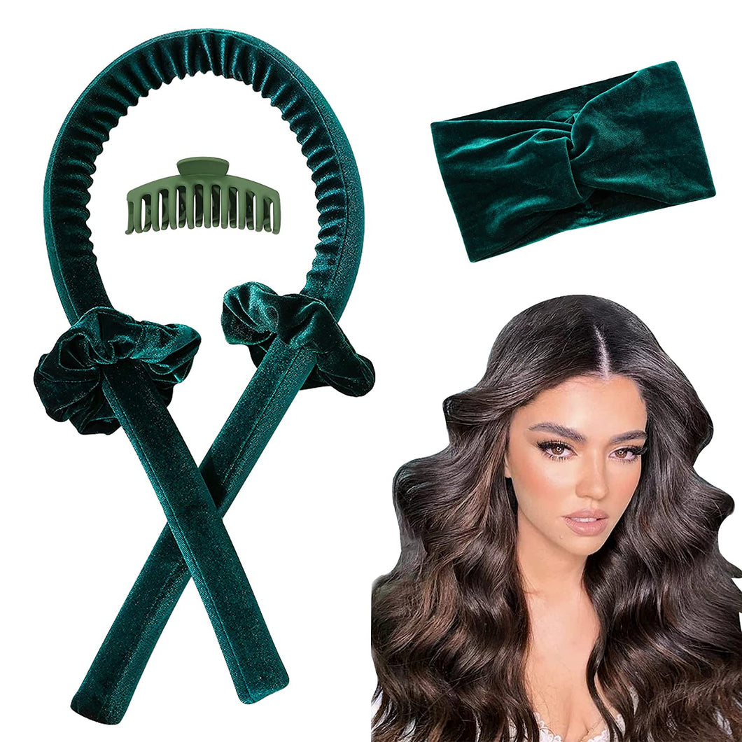 IVYU Tiktok Hair Curlers Rollers For Long Heatless Curling Rod Headband Ribbon No Heat Hair Roller Kit Tool You Can Sleep In Soft Foam Curling Rods Hair Rollers Overnight for Women - Ivyu Beauty