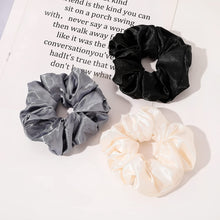 Load image into Gallery viewer, Scrunchies Hair Ties for Girls Women Elastics Bands Ponytail Holder Pack of Neutral Hair Accessories Big Large Scrunchie Cute Hairties for Thick Hair
