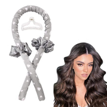 Load image into Gallery viewer, Heatless Hair Curler Curling Rod Headband Overnight for Long Hair Curls Waves Satin Jumbo Large Big No Heat Hair Roller for Women - Ivyu Beauty
