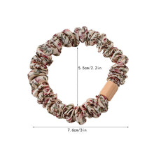 将图片加载到图库查看器，Hair Ties Silk Satin Scrunchies - Small Mini Thin Elestics Ponytail Holder Hair Bands Skinny Scrunchy For Thick Curl Hair No Crease Hair Ties Soft Accessories No Hurt Your Hair for Women and Girls - Ivyu Beauty
