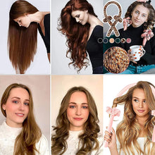 Load image into Gallery viewer, Hair Curlers Rollers Heatless Curling Rod Headband For Long Hair Curls No Heat Curling Ribbon Hair Roller Kit Bow Tools You Can Sleep In Soft Foam Curling Rods Overnight For Women - Ivyu Beauty
