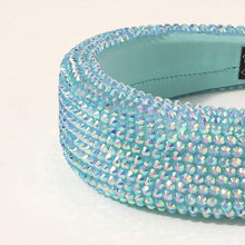 将图片加载到图库查看器，Ivyu Headbands for Women Girls Head Bands - Diademas Para Mujer De Moda Rhinestone Blue - Ivyu Beauty

