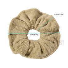 Load image into Gallery viewer, Ivyu Microfiber Hair Drying Scrunchies Towels Fiber - Buns Large Scrunchie for Curl Hair for Bed Pool Shower Warp Wet Anti Frizz Hair Products Absorbent Fast Terry Cloth Scrunchy Gifts For Women Girls - Ivyu Beauty
