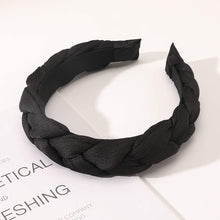 Load image into Gallery viewer, IVYU Headbands Women Hair Head Bands Braided HeadBand Twist Hairbands for Girls Black Pink Gray White Hair Band - Ivyu Beauty
