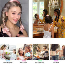 Load image into Gallery viewer, Heatless Hair Curler Curling Rod Headband Overnight for Long Hair Curls Waves Satin Jumbo Large Big No Heat Hair Roller for Women - Ivyu Beauty
